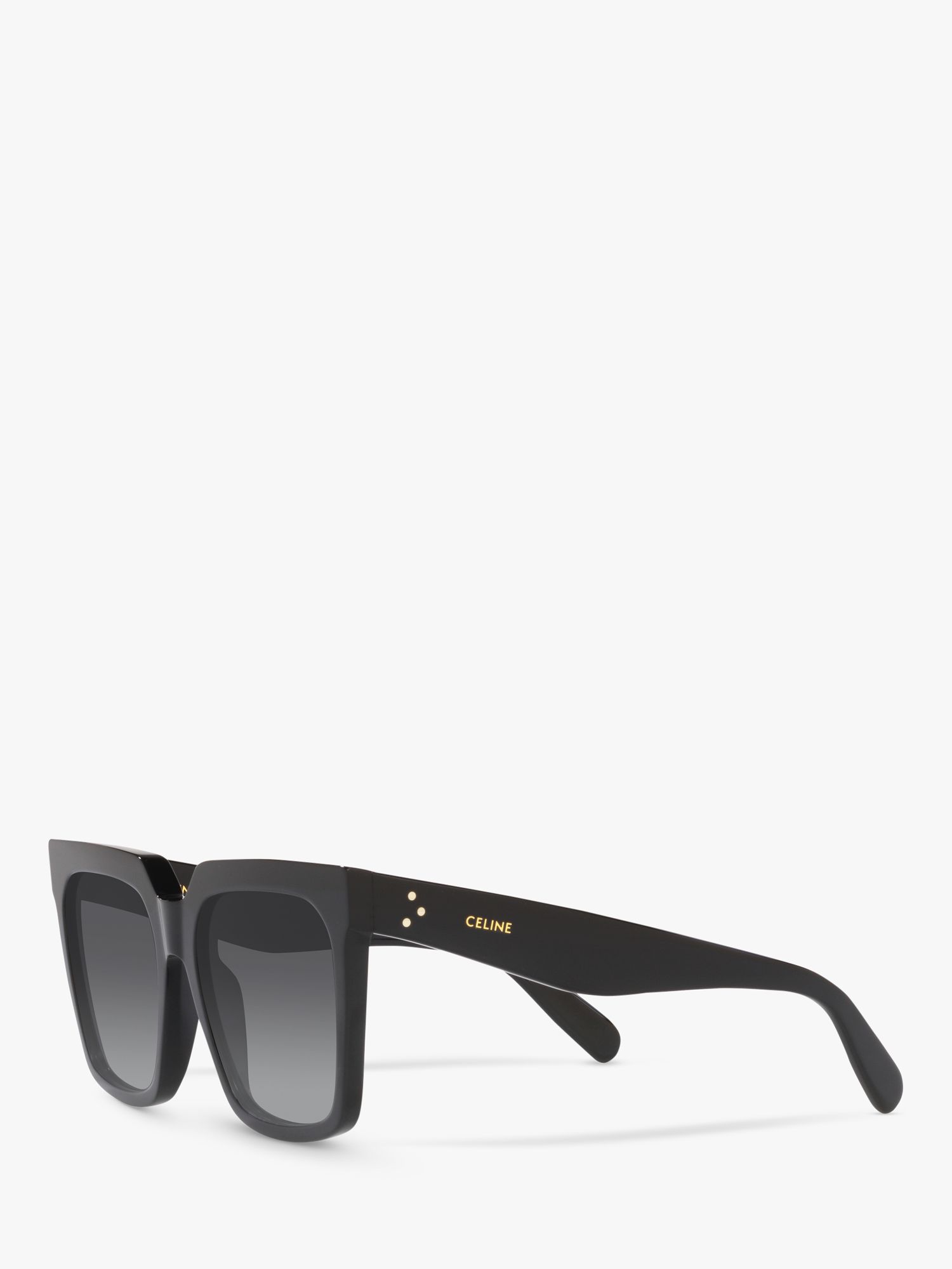 Celine Black Square Gradient Sunglasses