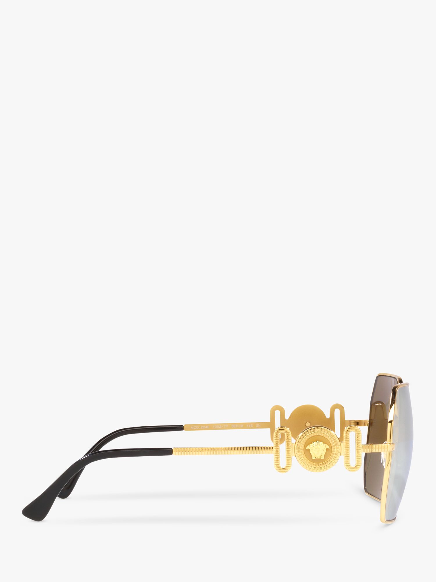Buy Versace VE2248 Women's Irregular Sunglasses Online at johnlewis.com