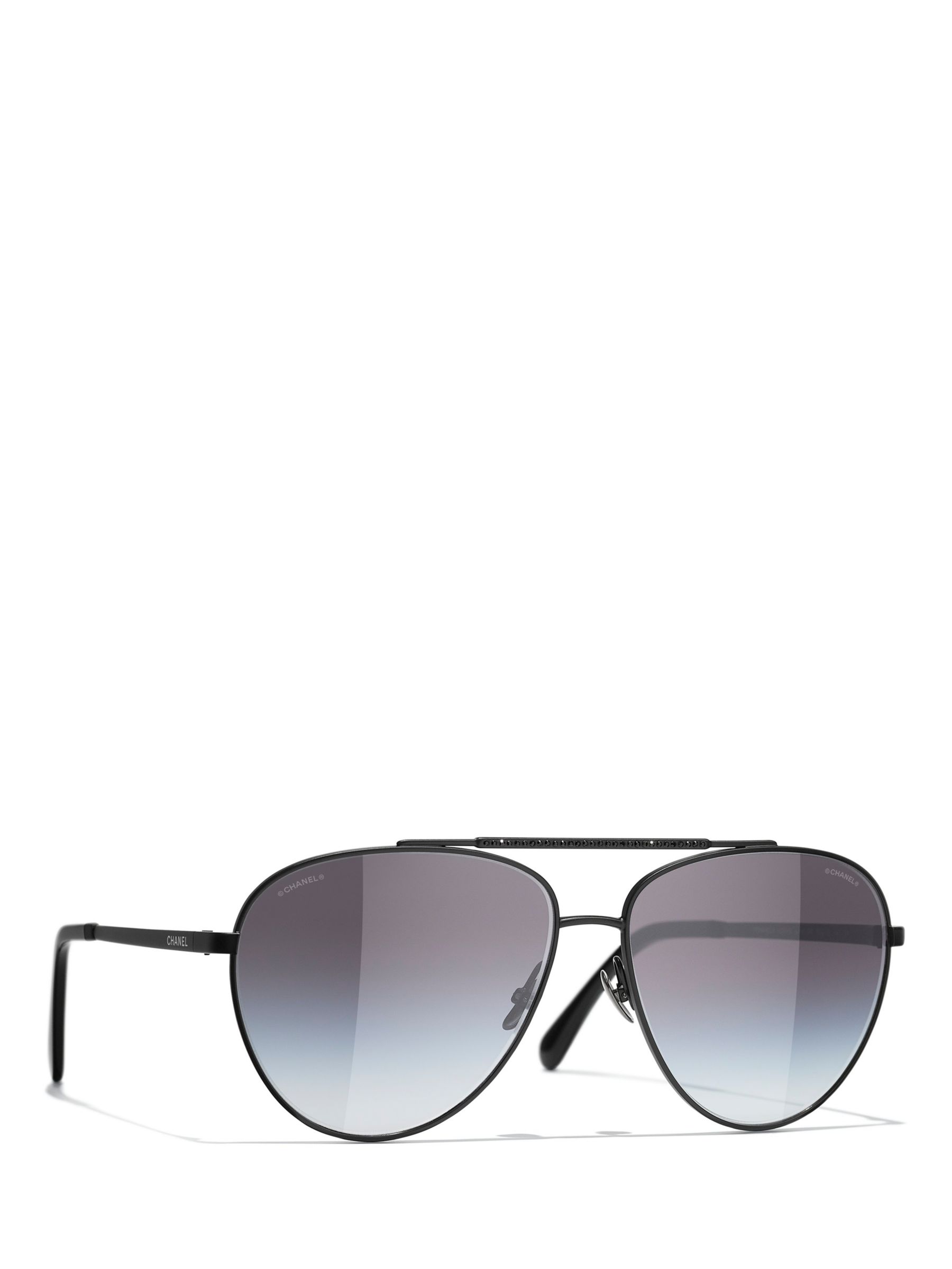 Sunglasses Chanel Chaîne CC Black Matte CH4265Q C101/S4 53-21 in