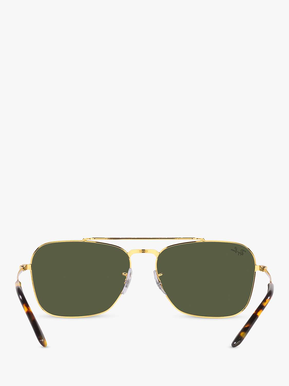 Mens Accessories Sunglasses Ray-Ban Rb3636 Unisex New Caravan Square Sunglasses in Green for Men 