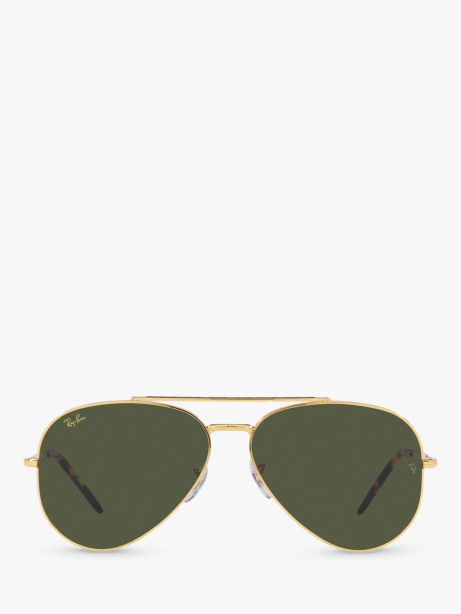 Buy Ray-Ban RB3625 Unisex Aviator Sunglasses, Legend Gold/Green Online at johnlewis.com