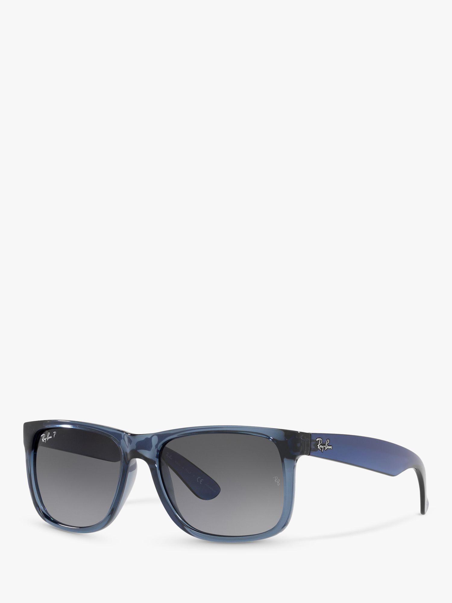 Ray-Ban RB4165 Men's Polarised Justin Square Sunglasses