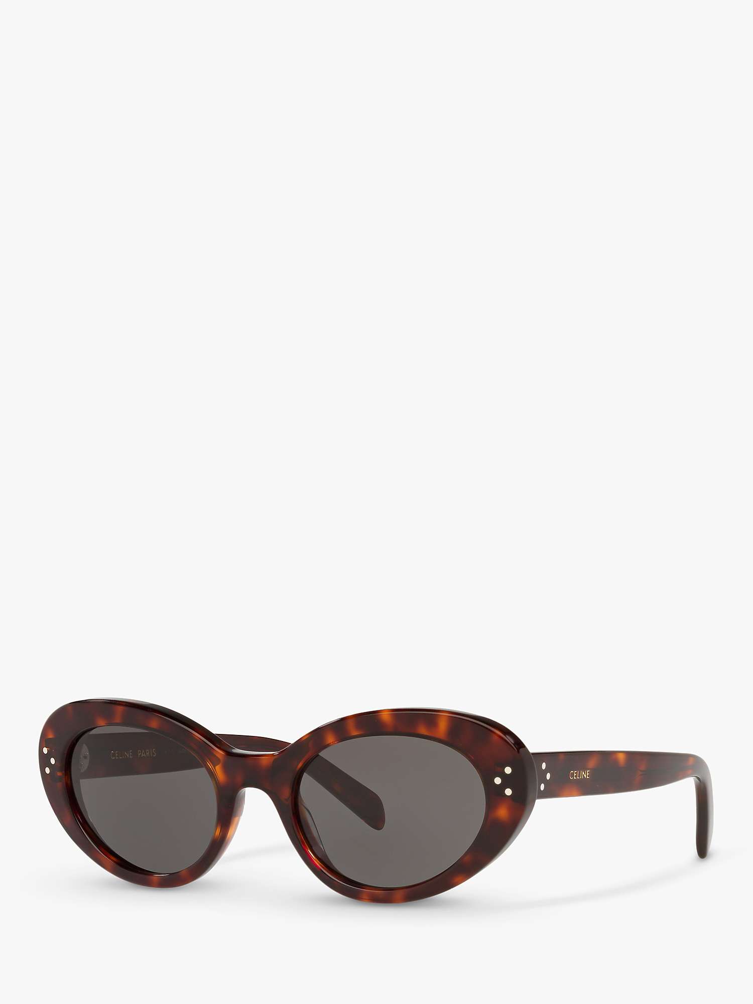CELINE Eyewear - Oversized Cat-Eye Acetate Sunglasses - Black for