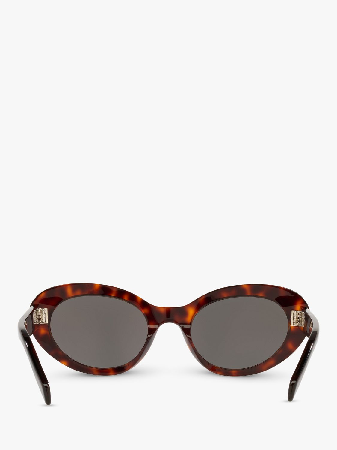 Celine CL40193I Women's Cat's Eye Sunglasses, Black Tortoise/Grey