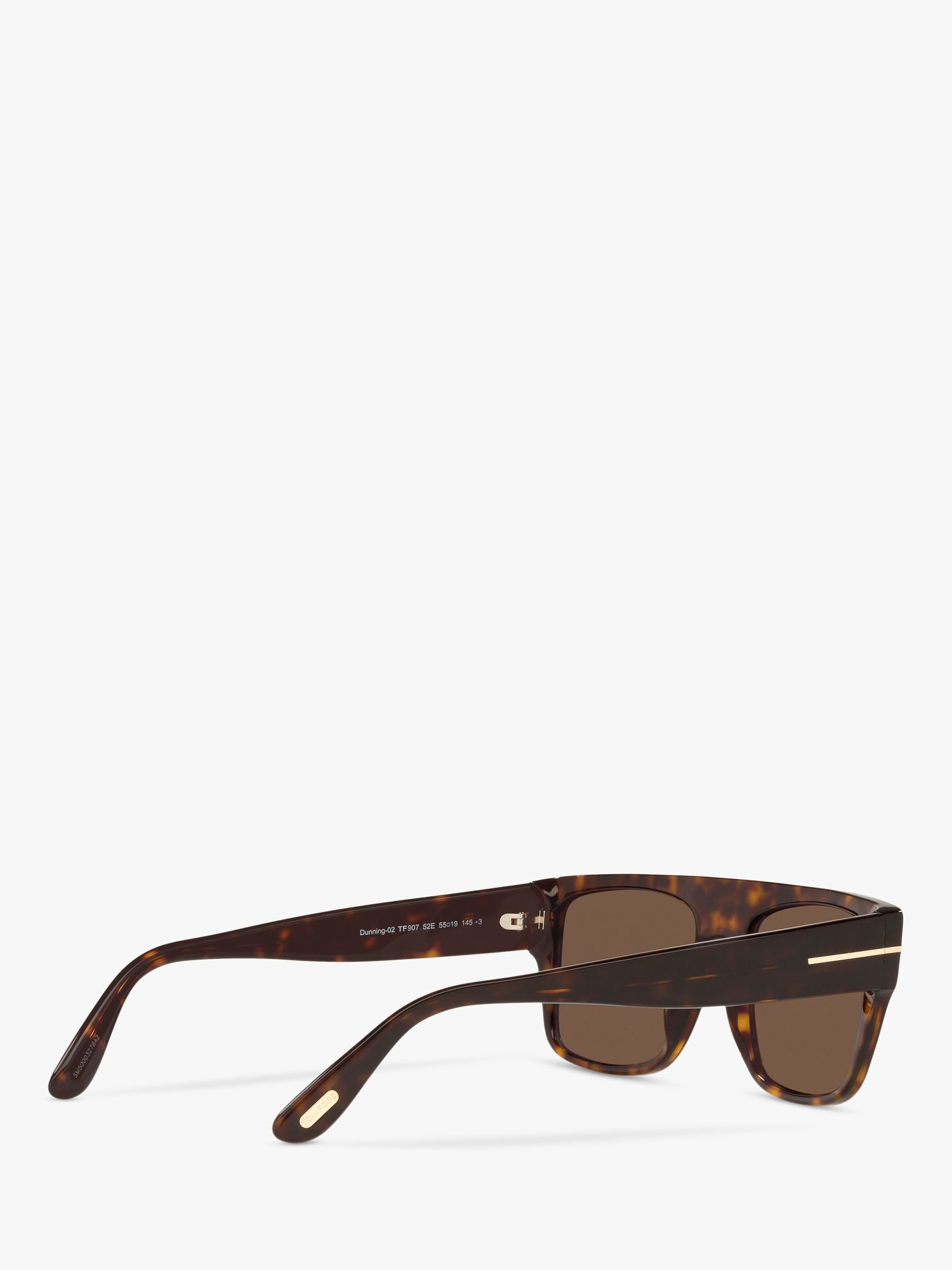 Buy TOM FORD FT0907 Men's Dunning Rectangular Sunglasses Online at johnlewis.com