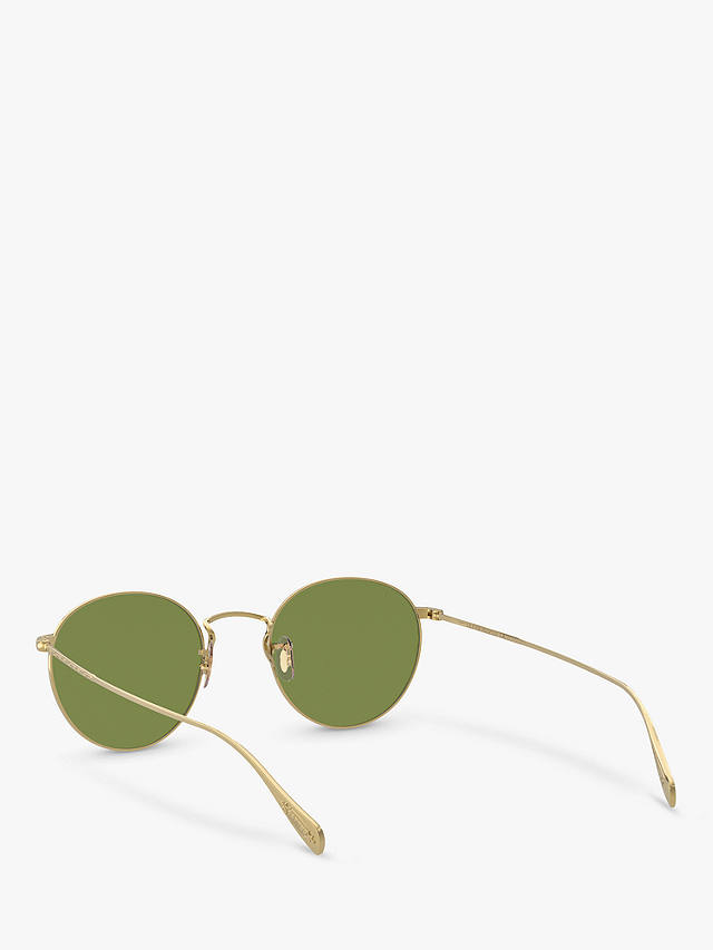 Oliver Peoples 0OV1186S51455250 Unisex Round Sunglasses, Gold
