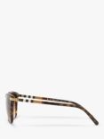 Burberry BE4216 Women's Cat's Eye Sunglasses, Dark Havana/Brown Gradient