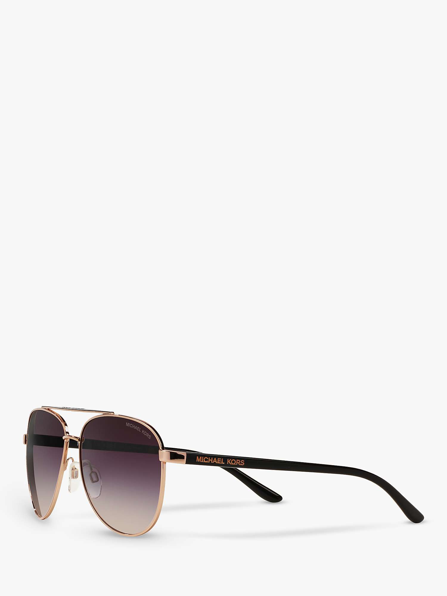 Buy Michael Kors MK5007 Hvar I Aviator Sunglasses Online at johnlewis.com