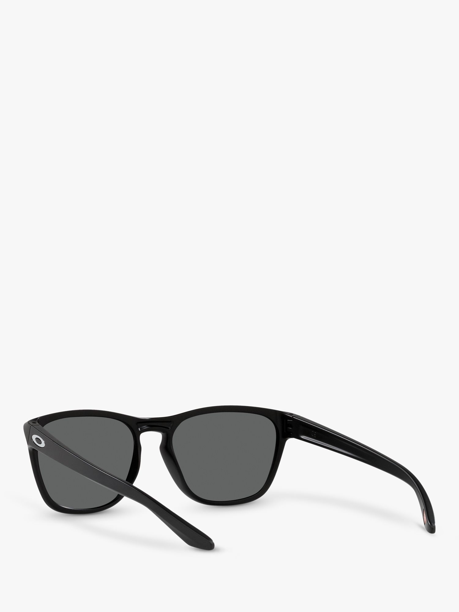 Oakley OO9479 Men's Manorburn Prizm Polarised Square Sunglasses, Matte Black/Grey