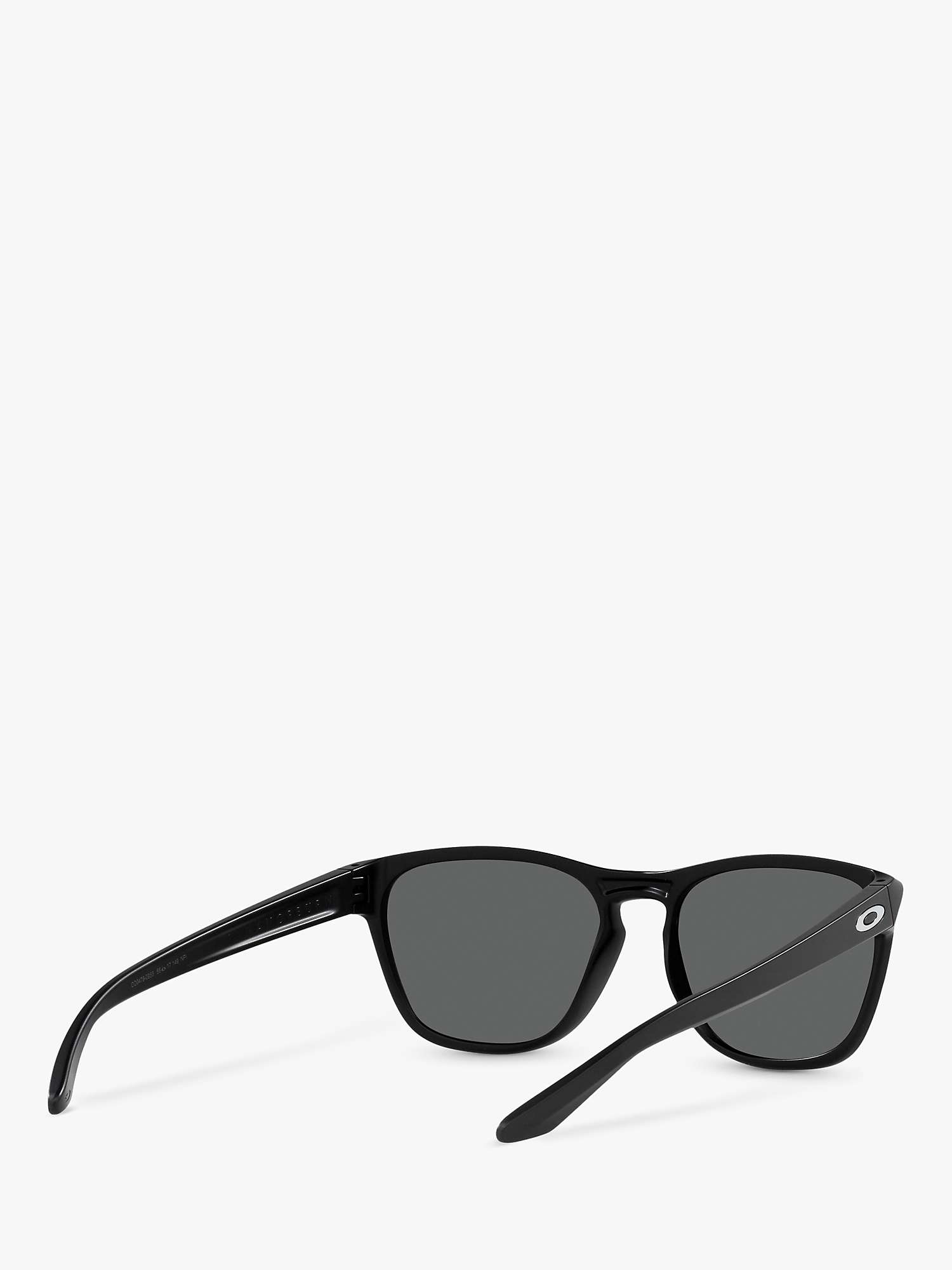Buy Oakley OO9479 Men's Manorburn Prizm Polarised Square Sunglasses, Matte Black/Grey Online at johnlewis.com