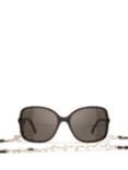 CHANEL Square Sunglasses CH5210Q Brown