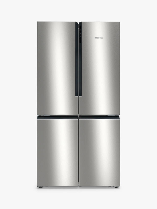 Buy Siemens iQ300 KF96NVPEAG Freestanding 65/35 French Fridge Freezer, Stainless Steel Online at johnlewis.com