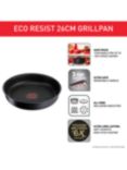 Tefal Ingenio Eco Resist Aluminium Non-Stick Grill Pan, 26cm