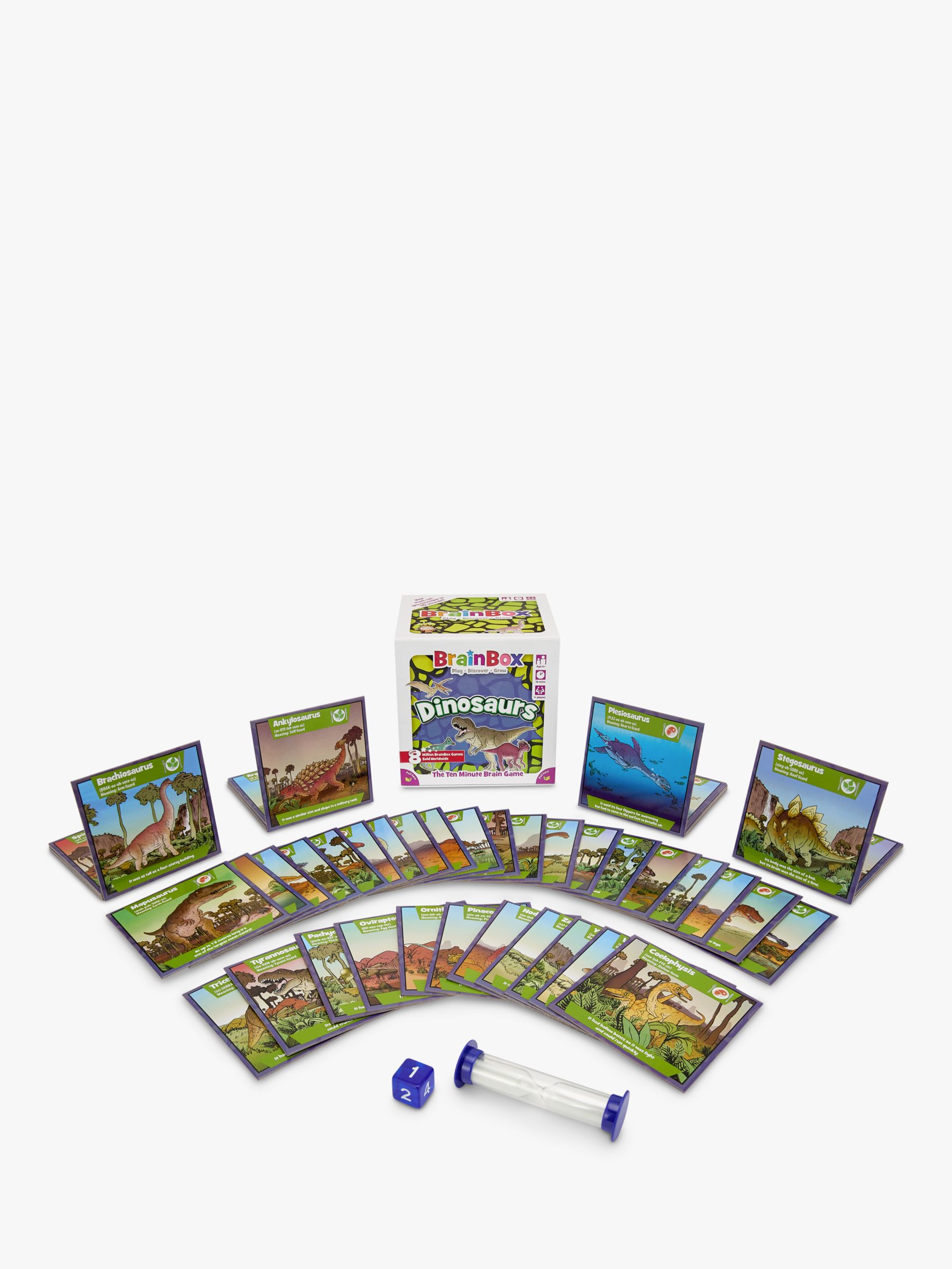 BrainBox Dinosaurs Card Memory Game