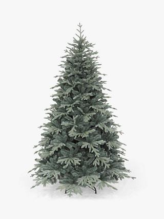 John Lewis Richmond Unlit Christmas Tree, Blue, 7ft