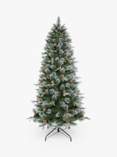 John Lewis Foxtail Pine Pre-lit Christmas Tree, 6.5ft