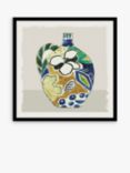 Aimee Wilson - 'Picasso Vase' Framed Print, 42 x 42cm, Multi