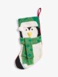 John Lewis Tapestry Penguin Christmas Stocking, Multi