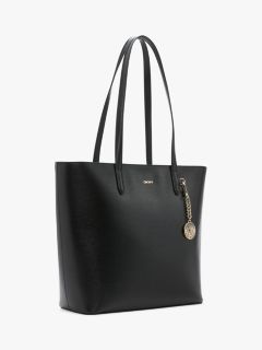 DKNY Bryant Logo Tote Bag, Chino/Caramel at John Lewis & Partners