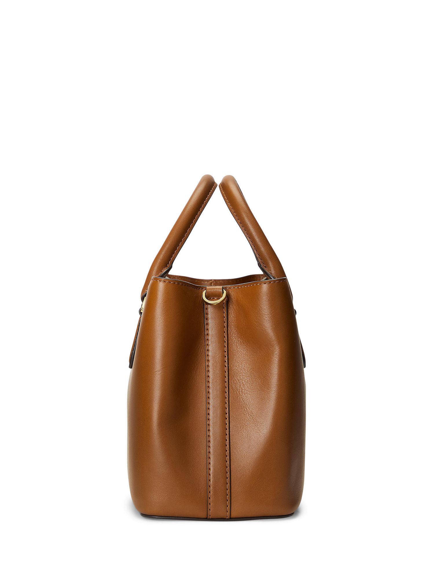 Lauren by Ralph Lauren Marcy Leather Bag in Brown