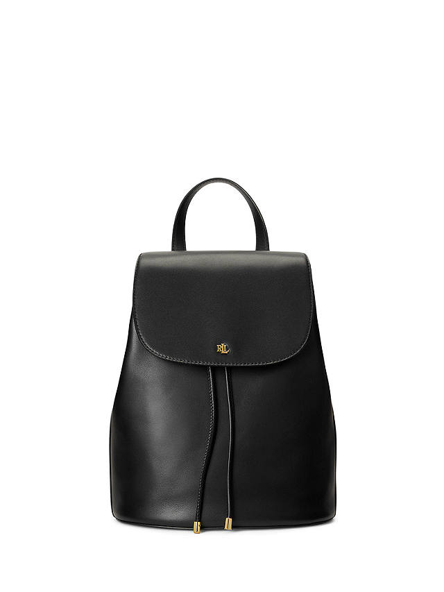 Lauren Ralph Lauren Winny 25 Leather Backpack, Black