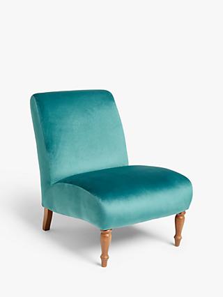 Lounge Range, John Lewis Lounge Chair, Dark Leg, Opulence Teal