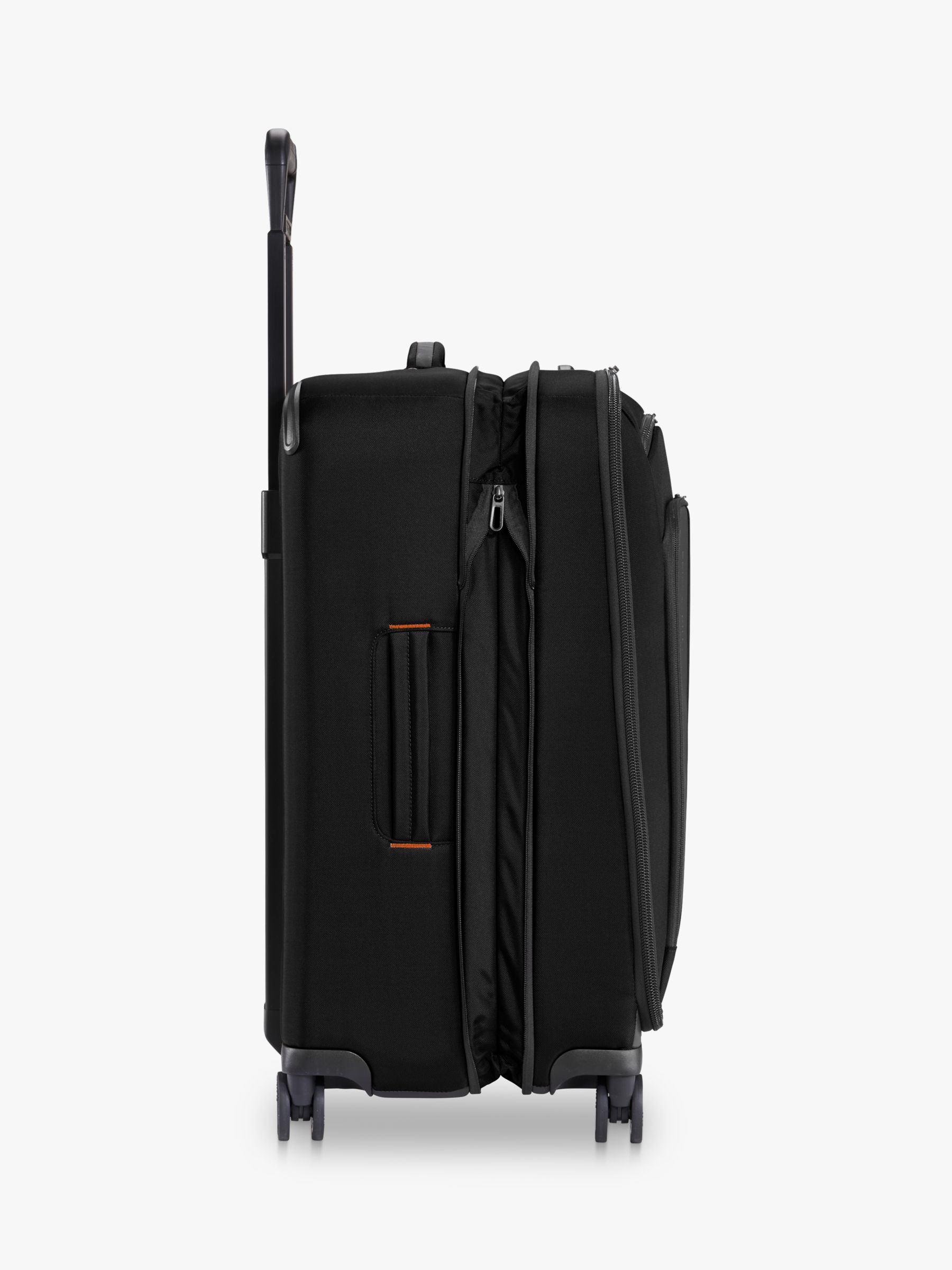 Briggs & Riley ZDX 4-Wheel 66cm Expandable Medium Suitcase, Black