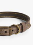 Barbour Leather Dog Collar, Mid Brown