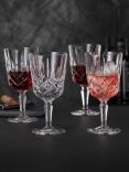 Nachtmann Noblesse Crystal Wine Glass, Set of 4, 355ml, Clear