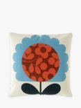 Orla Kiely Spot Flower Cushion, Paprika
