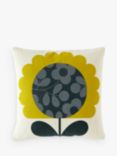 Orla Kiely Spot Flower Cushion, Slate
