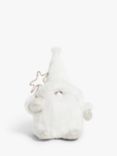 John Lewis Winter Fayre Mini Gonk with Star Wand Figure, White