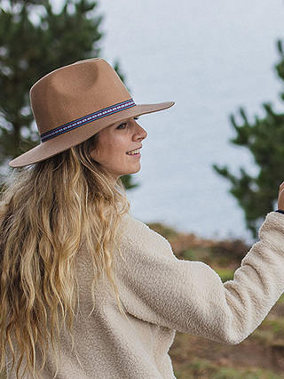 Passenger Outback Wool Fedora Hat, Tan