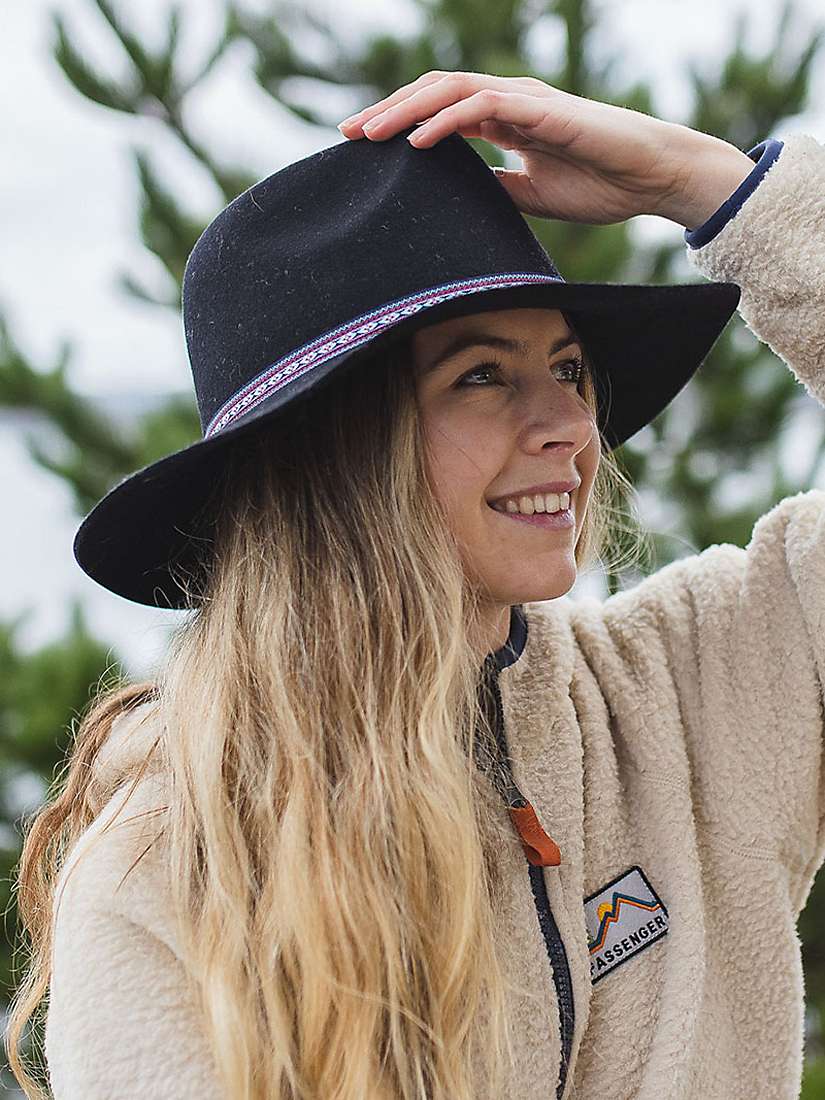 Buy Passenger Outback Wool Fedora Hat Online at johnlewis.com