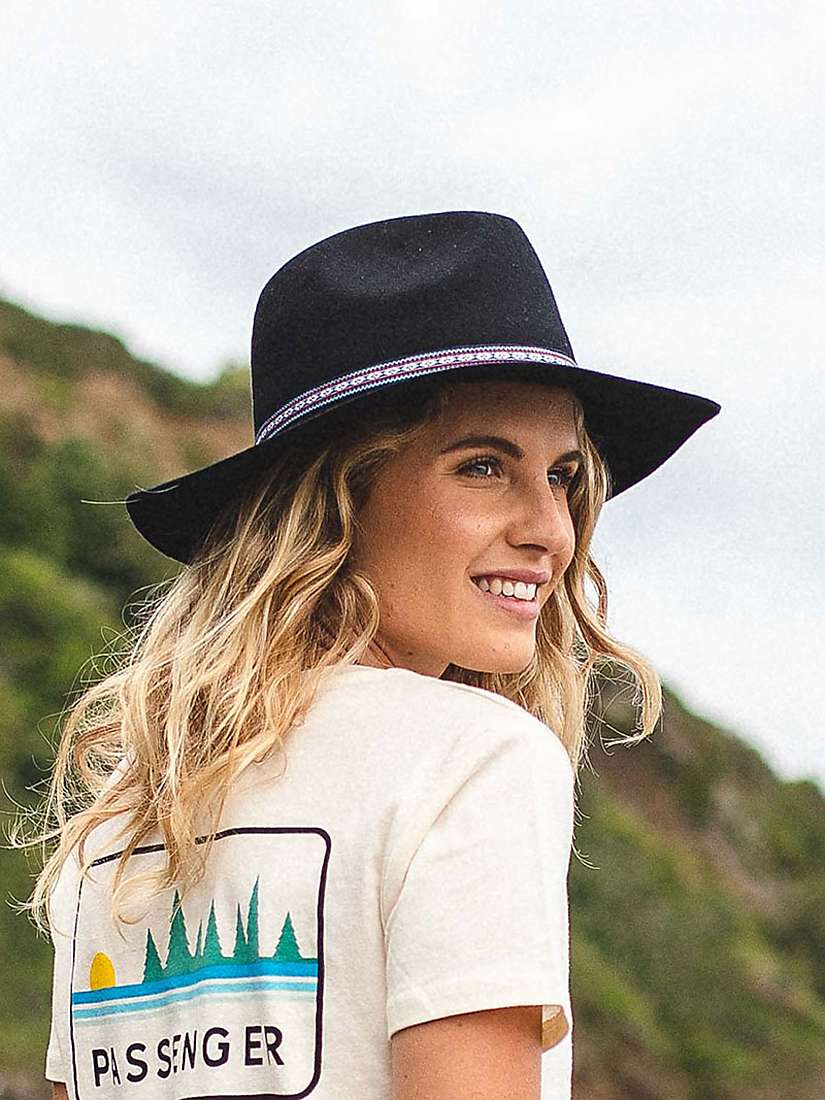 Buy Passenger Outback Wool Fedora Hat Online at johnlewis.com