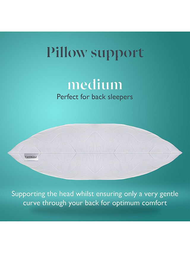 EarthKind Synthetic Standard Pillow, Medium