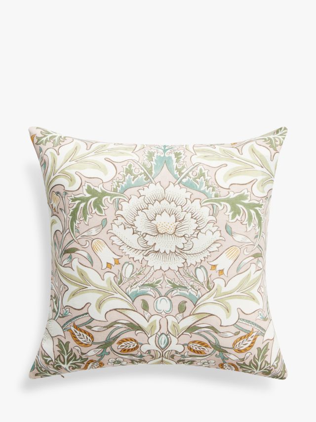 Morris & Co. Severne Cushion, Cochineal/Willow