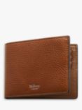 Mulberry Eight Card Small Classic Grain Leather Wallet, Brown Oak