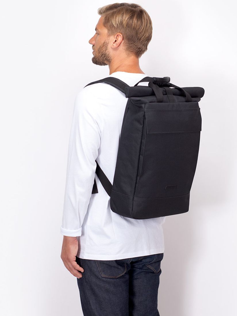 Ucon Acrobatics Colin Recycled Roll Top Backpack, Stealth Black