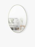 Umbra Hubba Oval Wall Mirror, 62 x 92cm