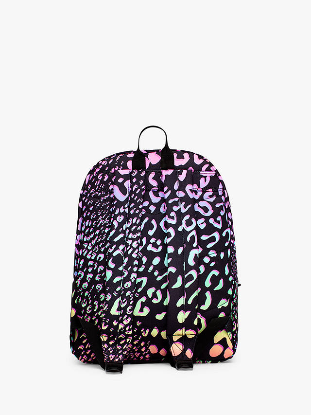 Hype Kids' Gradient Pastel Animal Print Crest Backpack, Multi