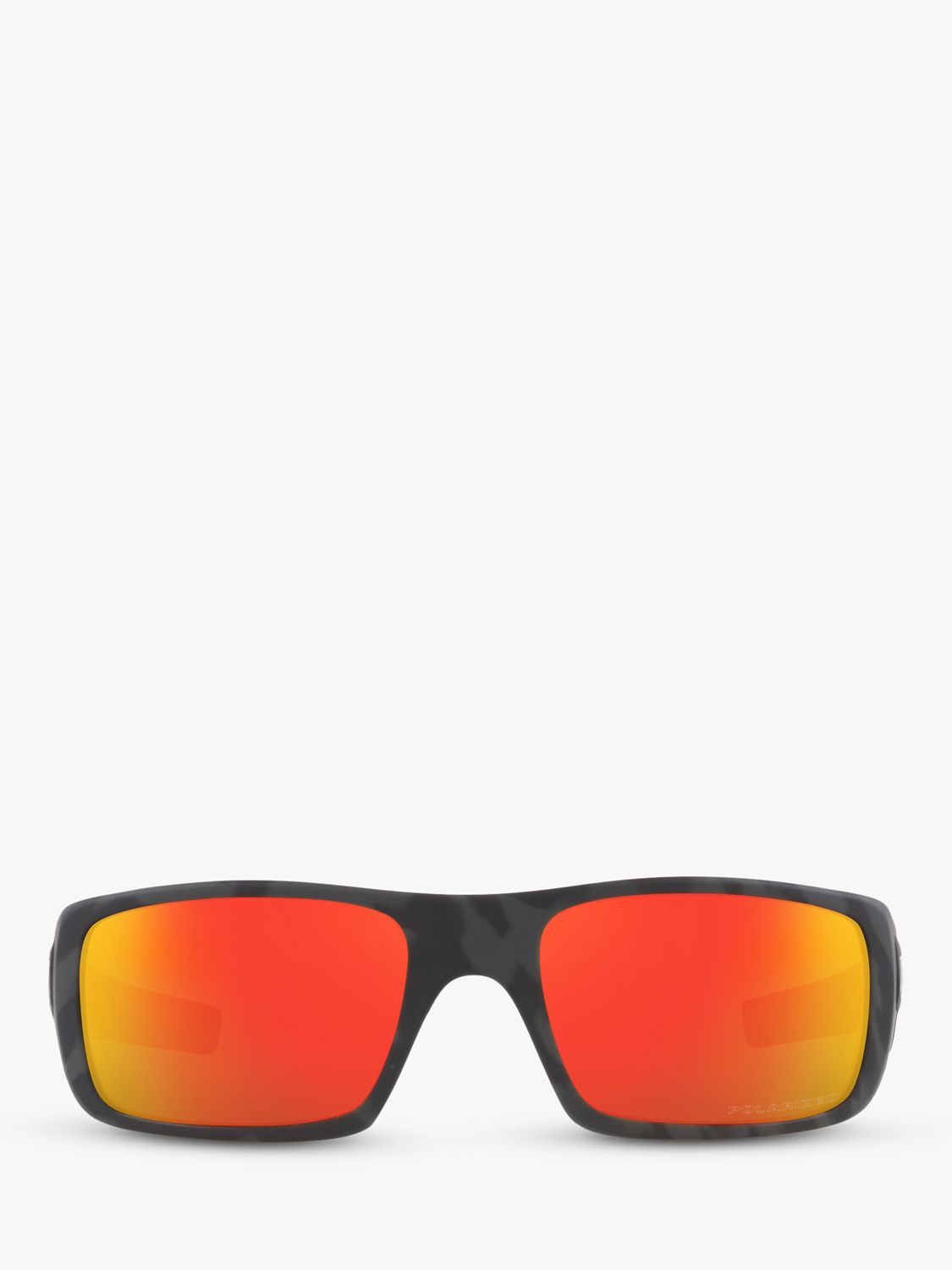 Buy Oakley OO9239 Men's Crankshaft Polarised Rectangular Sunglasses Online at johnlewis.com