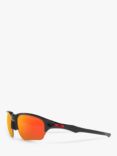 Oakley OO9363 Men's Flak Beta Polarised Rectangular Sunglasses