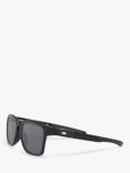 Oakley OO9272 Men's Catalyst Rectangular Sunglasses, Polished Black/Grey