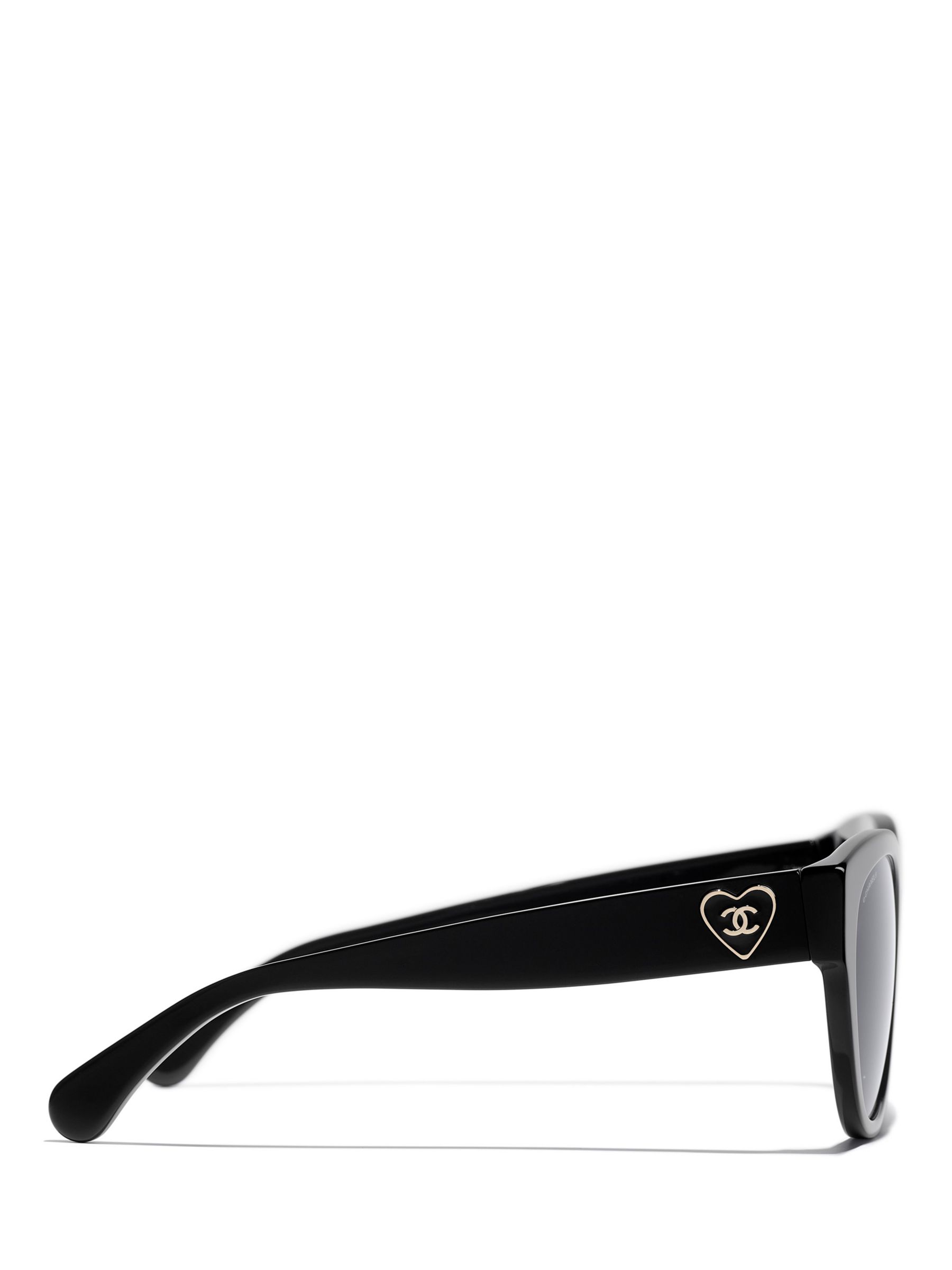 Chanel Black 5284 Oversized Square Sunglasses