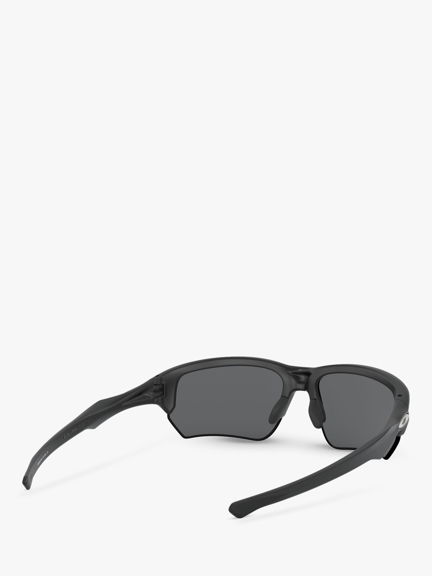Oakley OO9363 Men's Prizm Rectangular Sunglasses, Matte Black/Grey