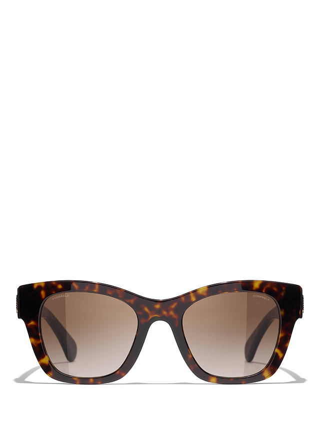 CHANEL Irregular Sunglasses CH5478 Dark Havana/Brown Gradient