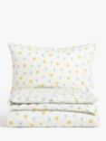 John Lewis ANYDAY Night and Day Reversible Toddler Pure Cotton Duvet Cover & Pillowcase Set