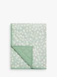 John Lewis ANYDAY Ditsy Daisy Reversible Quilt, Green/Multi