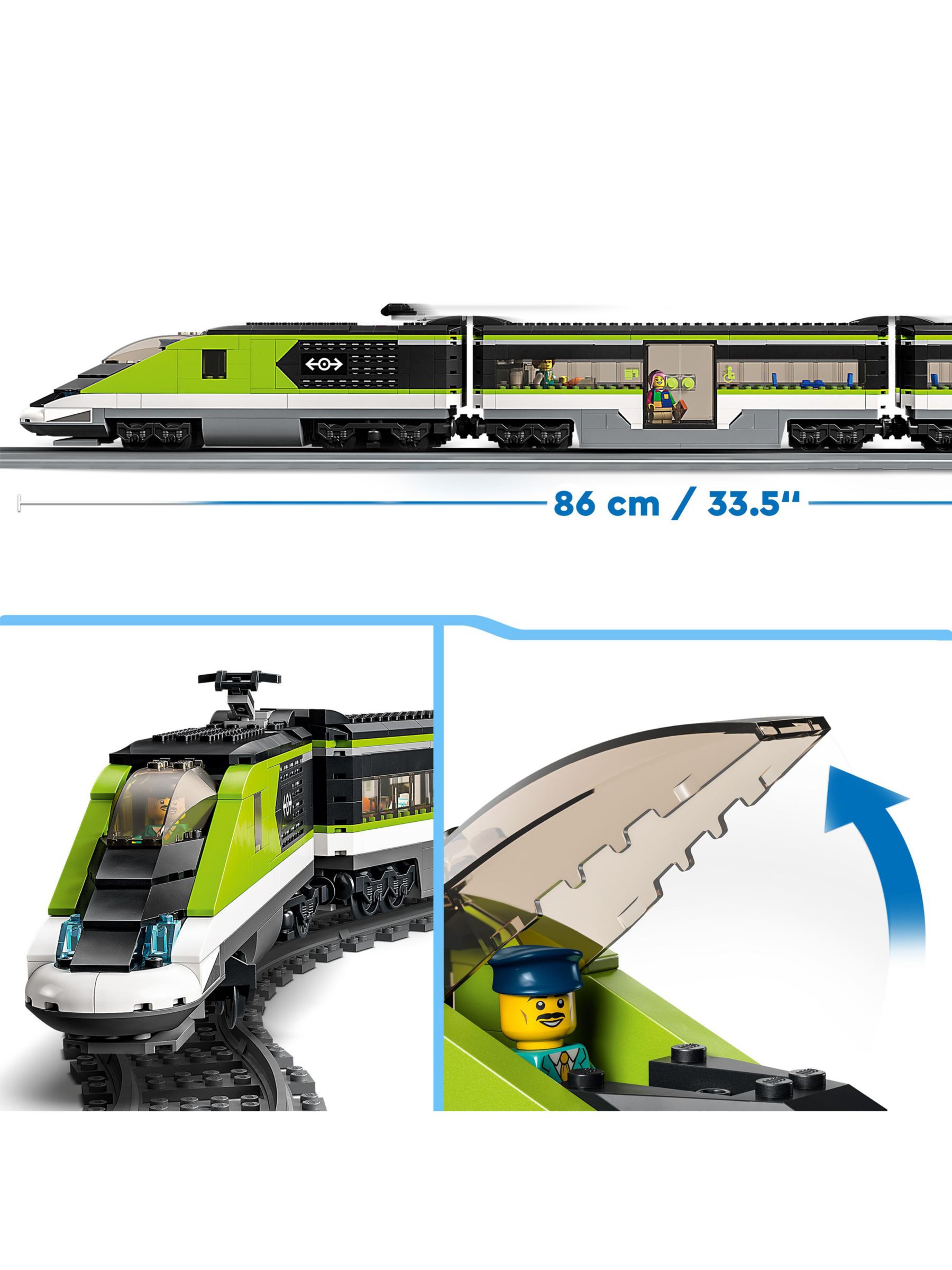 LEGO City 60337 Le Train de Voyageurs Express